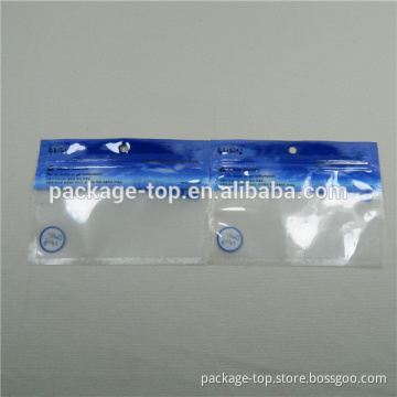 100% virginal material ziplock aluminum fish lure packaging bag